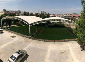 門球場(chǎng)膜結(jié)構(gòu)頂棚/罩棚有哪些優(yōu)點(diǎn)？(圖文)