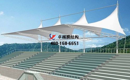 懷化膜結(jié)構(gòu)看臺/主席臺【懷化市雅禮實(shí)驗(yàn)學(xué)校等】設(shè)計施工案例