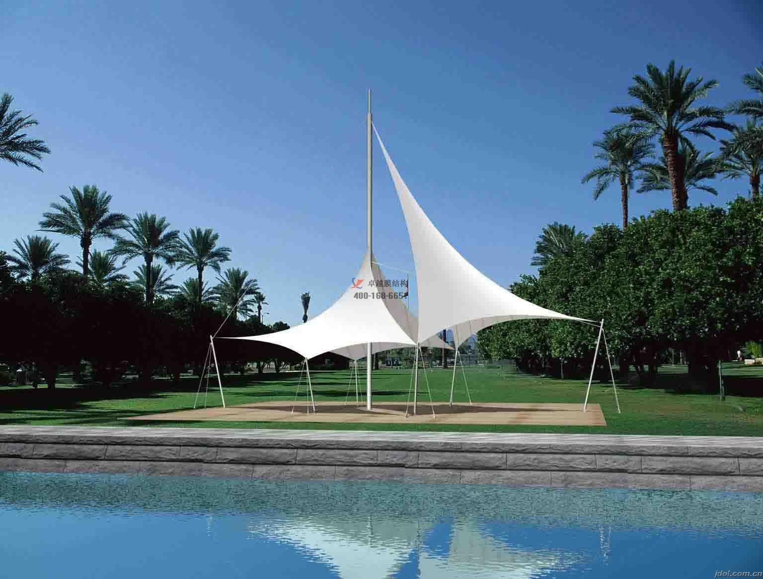 棗莊景觀<font color='red'>張拉膜結(jié)構(gòu)</font>遮陽棚【生產(chǎn)廠家】