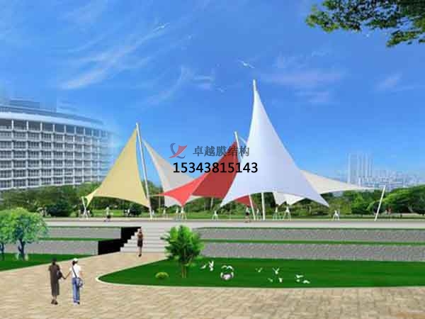 南京景觀<font color='red'>張拉膜結(jié)構(gòu)</font>遮陽棚【生產(chǎn)廠家】