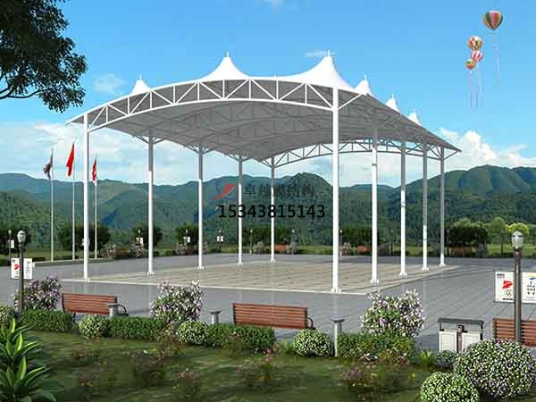 茂名景觀<font color='red'>張拉膜結(jié)構(gòu)</font>遮陽(yáng)棚【生產(chǎn)廠家】