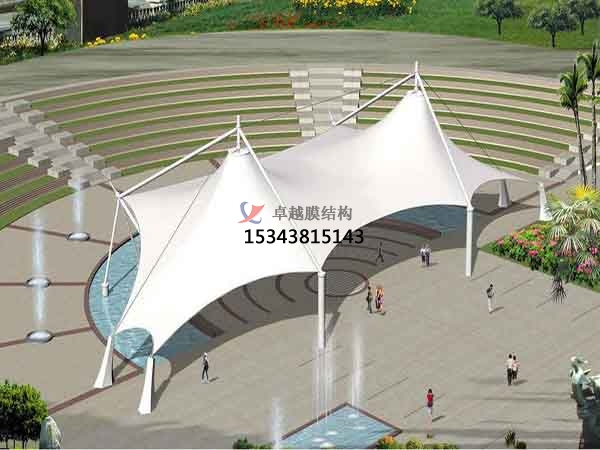 延邊朝鮮族自治州景觀(guān)<font color='red'>張拉膜結(jié)構(gòu)</font>遮陽(yáng)棚【生產(chǎn)廠(chǎng)家】