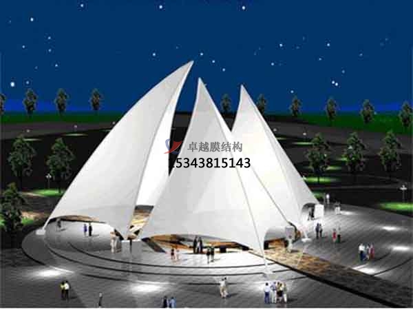廣元<font color='red'>張拉膜結構</font>景觀設計施工【案例圖片】