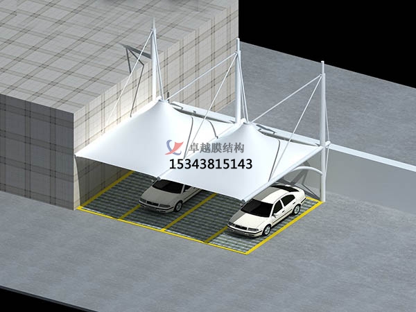 臨夏市膜結(jié)構(gòu)雨棚設計施工案例