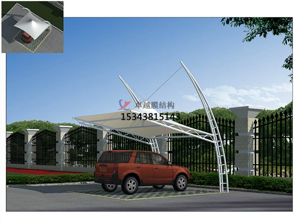 曲靖市膜結(jié)構(gòu)雨棚設計施工案例