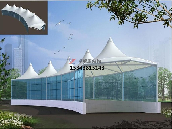 咸寧膜結構地下車庫入口