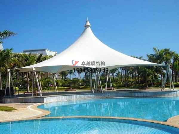 赤峰膜結構游泳館【遮陽棚設計】