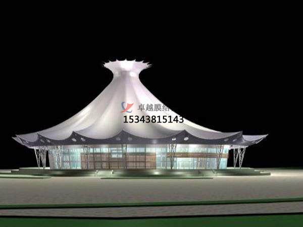 阿勒泰膜結(jié)構(gòu)展覽館【生產(chǎn)設計】