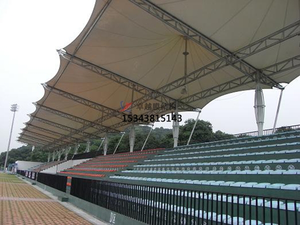 偃師膜結構看臺/主席臺/舞臺罩棚【設計施工安裝】
