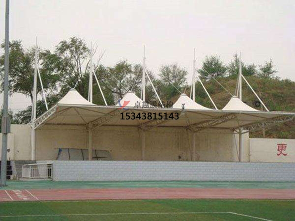 廣平膜結(jié)構看臺雨棚設計施工安裝