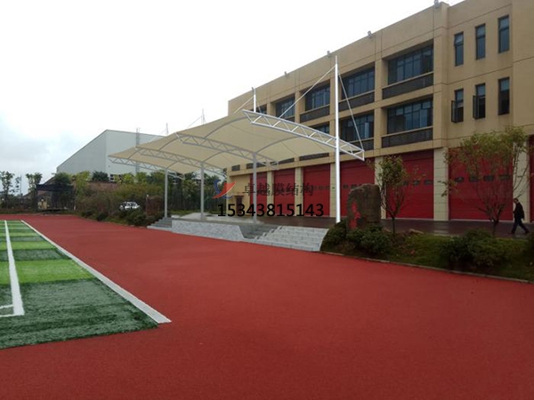 臨城膜結(jié)構看臺雨棚設計施工安裝