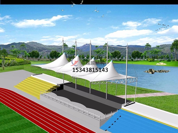 ?？刁w育場(chǎng)看臺(tái)膜結(jié)構(gòu)/舞臺(tái)罩棚【生產(chǎn)安裝】