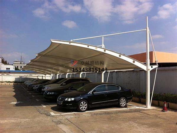 珠海膜結構【充電站雨棚】停車棚設計安裝