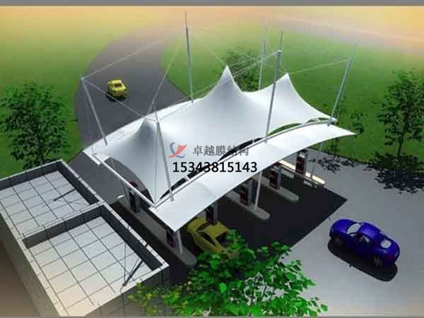 平輿膜結構加油站【生產(chǎn)設計】施工安裝