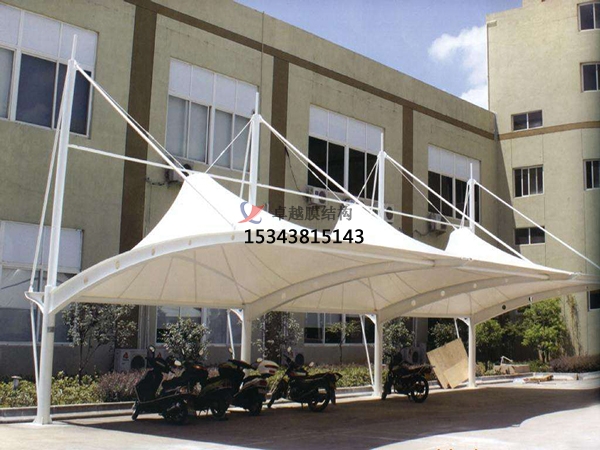 膜結構自行車棚怎么設計效果更佳？