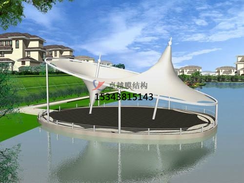 張拉膜建筑效果圖分享！