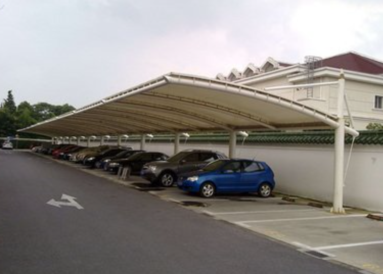 膜結(jié)構(gòu)車棚是否是精品？看清楚了，再掏錢購(gòu)買哦。