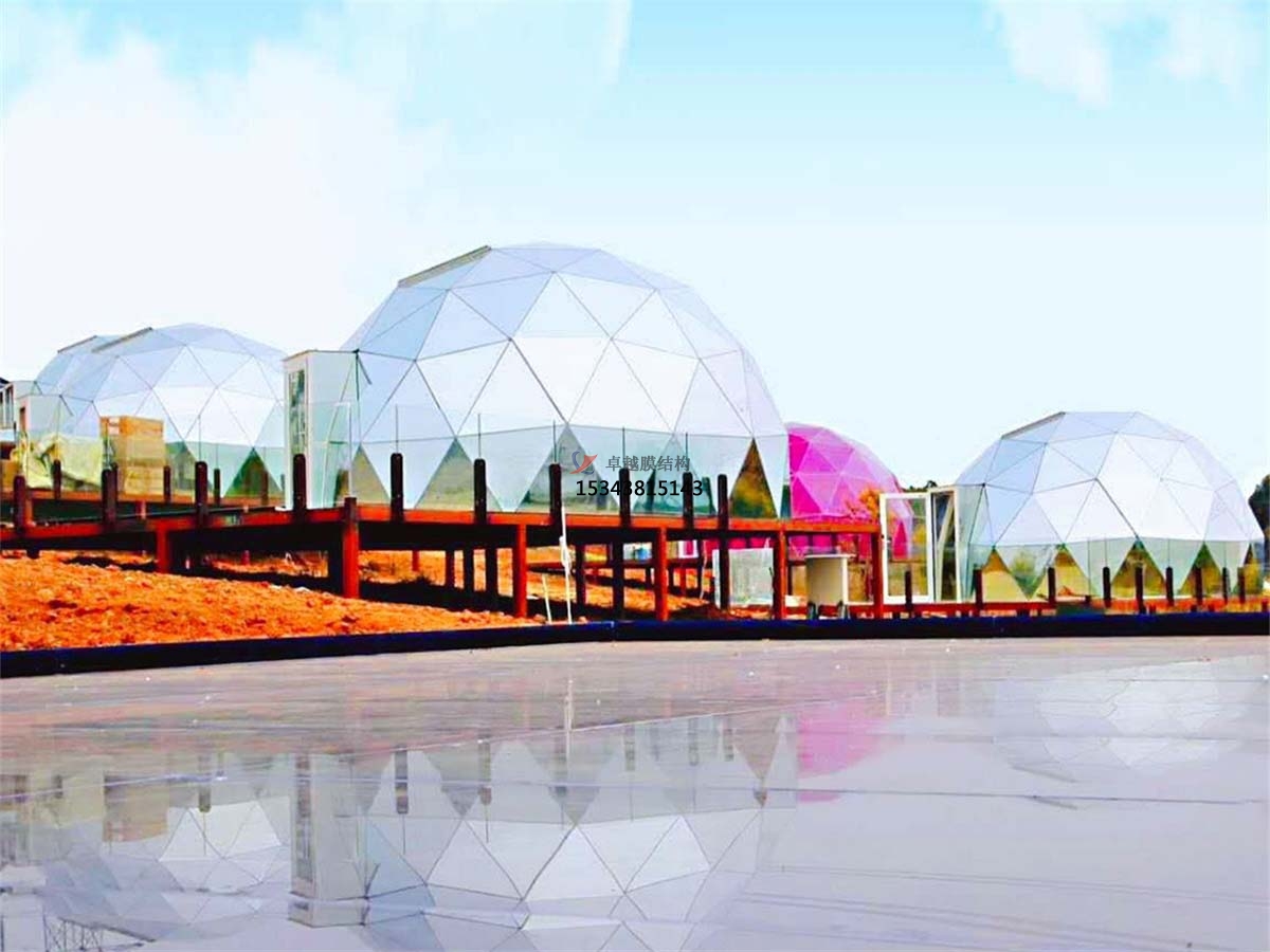 漯河膜結(jié)構(gòu)景觀拉膜案例