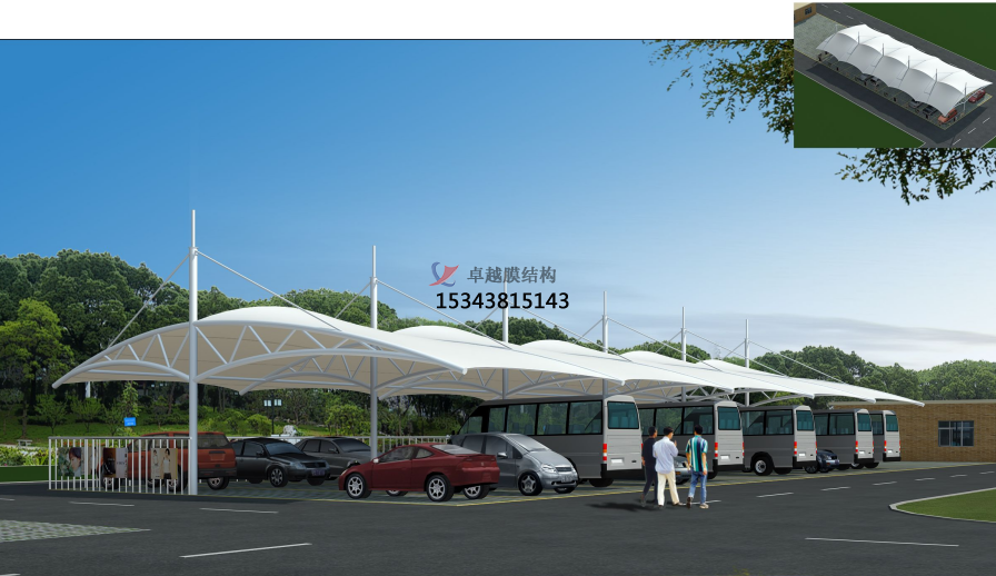 為什么膜結(jié)構(gòu)車棚隨處可見？