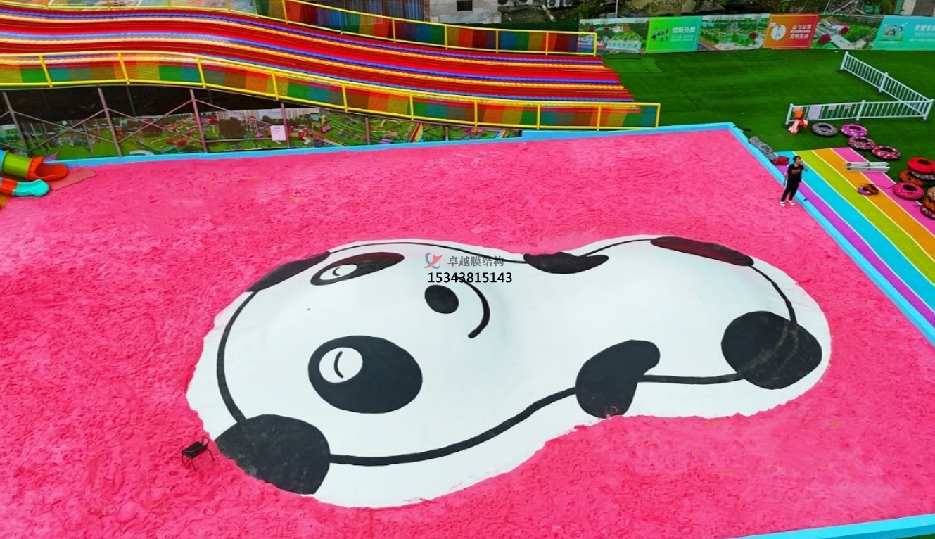 邢臺膜結(jié)構(gòu)公司【生產(chǎn)安裝】游樂場蹦蹦云廠家