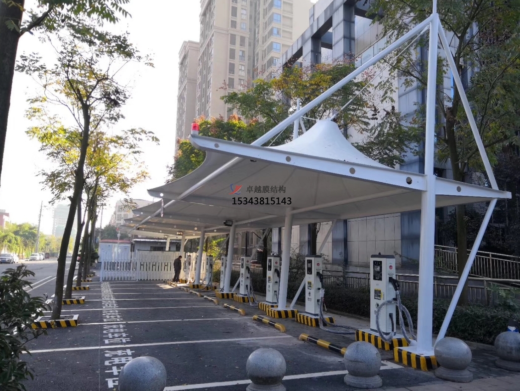 三沙充電站膜結(jié)構雨棚——三沙膜結(jié)構公司專業(yè)廠家