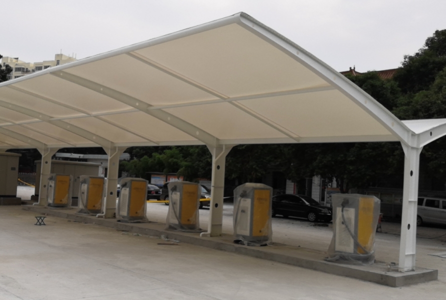 充電樁車(chē)棚翻新方案怎么做？