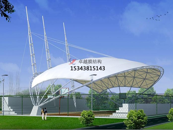 溫州<font color='red'>膜結構公司</font>【體育看臺膜結構】溫州膜結構廠家