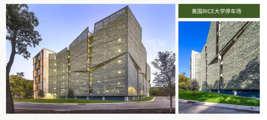 美國RICE大學(xué)停車場