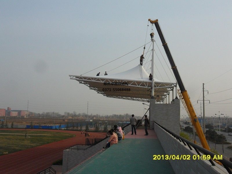 膜結構出入口是如何安裝的？