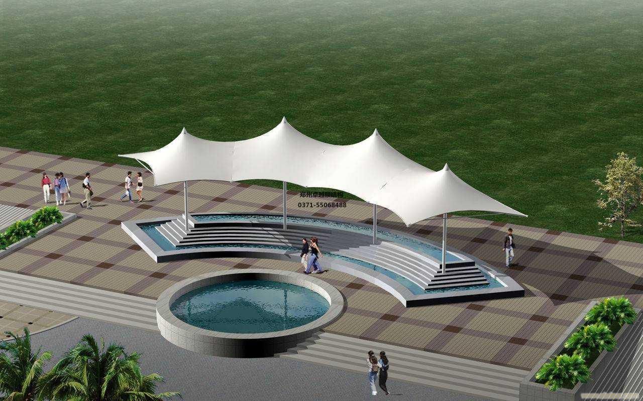 鄭州卓越公司安裝的高爾夫膜結(jié)構(gòu)怎么樣？