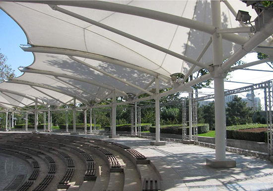 膜結(jié)構(gòu)自行車棚